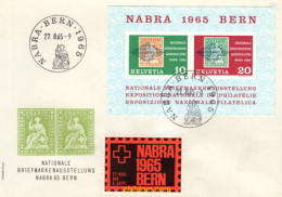 719677 MNH SUIZA 1965 EXPOSICION FILATELICA NACIONAL DE BERNA - Neufs