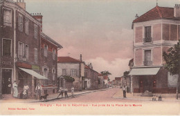 Bobigny Rue De La Republique Vue Prise De La Place De La Mairie - Bobigny