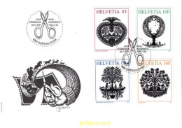 732122 MNH SUIZA 2007 ARTE CON PAPEL RECORTADO - Unused Stamps