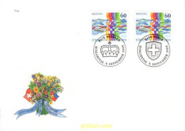 741935 MNH SUIZA 1995 BARRIOS - Neufs