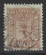 Norvége - N° 10 - Oblitéré - Gebruikt