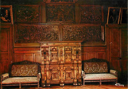 37 - Montrésor - Le Château - Grand Salon - Meubles Renaissance - Bas-reliefs Sculptés Par Pierre Vanneau, Représentant - Montrésor