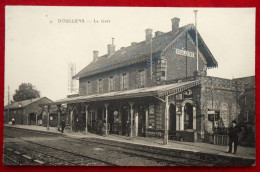 CPA 1913 Doullens - La Gare        (80 France) - Doullens