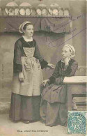 56 - Gourin - Jeune Fille De Gourin - Animée - Précurseur - Karten Bost - Folklore - Oblitération Ronde De 1904 - CPA - - Gourin