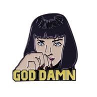 Pin's Pins Mia Wallace Pulp Fiction Tarantino (Réf 2) - Cine