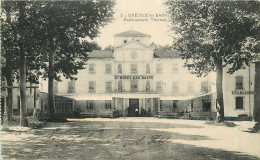 43550 - GREOUX LES BAINS - ETABLISSEMENT THERMAL / GRAND HOTEL DES BAINS / CACHET HOPITAL COMPLEMENTAIRE THERMO MINERAL - Gréoux-les-Bains