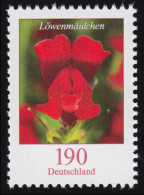 3474 Blume Löwenmäulchen 190 Cent, Postfrisch ** - Ongebruikt