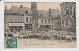 FERE CHAMPENOISE - MARNE - TROUPEAU DE MOUTONS ET CHEVRES - Fère-Champenoise