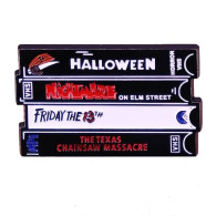 Pin's Pins Films D'horreur Halloween Freddy Vendredi 13 Massacre à La Tronçonneuse - Cine