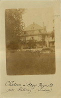 Suisse, Environs De Fribourg, Carte Photo Chateau D'Agy-Reynold - Fribourg
