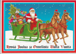 CPA  CARTE POSTALE  SUOMI FINLAND  PERE NOEL - Santa Claus