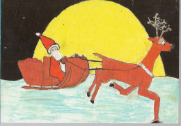 CPA  CARTE POSTALE  SUOMI FINLAND  PERE NOEL - Santa Claus