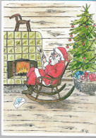 CPA  CARTE POSTALE  SUOMI FINLAND  PERE NOEL - Santa Claus