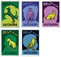 46632 MNH SURINAM 1977 PRO INFANCIA - Autres & Non Classés