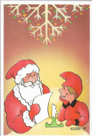 CPA  CARTE POSTALE  SUOMI FINLAND  PERE NOEL - Santa Claus