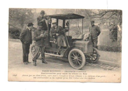 CPA - Chauffeuse D'autotax - Taxi - Contravention Pour Excès De Vitesse - Série Paris Moderne - - Ambachten In Parijs