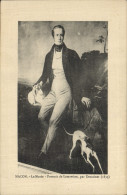 CPA Lamartine Par Descaines Chien - Filosofia & Pensatori