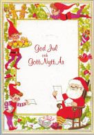 CPA  CARTE POSTALE  SVERIGE  PERE NOEL - Santa Claus