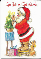 CPA  CARTE POSTALE  SVERIGE  PERE NOEL - Santa Claus