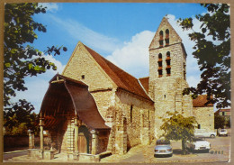 CARTE AVON - 77 - L'EGLISE - Panhard 404 ? - SCAN RECTO/VERSO - Avon