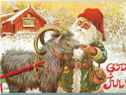 CPA  CARTE POSTALE  SVERIGE  PERE NOEL - Santa Claus