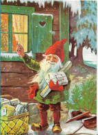 CPA  CARTE POSTALE  SVERIGE  PERE NOEL - Santa Claus