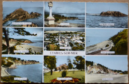 CPA  - ETABLES Sur MER 22 - MULTIVUES 1963 - SCAN RECTO/VERSO - Etables-sur-Mer