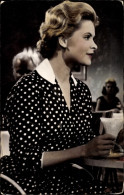 Photo Schauspielerin, Filmszene, Unbekannte Persönlichkeit, Gepunktetes Kleid - Sonstige & Ohne Zuordnung
