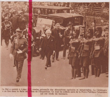 Liège - Salle Des Fetes , Soldats De Congo  - Orig. Knipsel Coupure Tijdschrift Magazine - 1930 - Non Classés