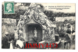CPA - Env. De  PONTIVY-STIVAL En 1925 - La Fontaine Miraculeuse De St- Mariadec ( Bien Animée ) N° 26 - Pontivy