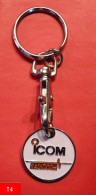 Jeton De Caddie ICOM RADIOCOM - Trolley Token/Shopping Trolley Chip