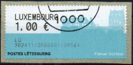 Luxembourg, Luxemburg ,  2024,  ATM , FIELSER SCHLASS , GESTEMPELT,OBLITERE - Vignettes D'affranchissement
