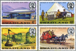 29654 MNH SWAZILANDIA 1974 CENTENARIO DE LA UNION POSTAL UNIVERSAL - Swaziland (1968-...)