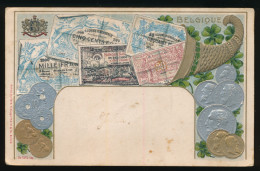 BELGIQUE - COINS   GAUFRRE  EMBOSSED - Münzen (Abb.)