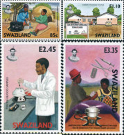 152410 MNH SWAZILANDIA 2004 LUCHA CONTRA EL SIDA - Ziekte