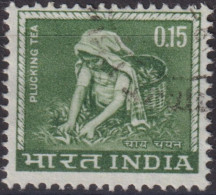 1965 Indien ⵙ Mi:IN 393,Yt:IN 193, Sg:IN 510, Plucking Tea / Tee Pflücken - Gebraucht