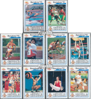 Grenada-Grenadinen 1535-1544 (kompl.Ausg.) Postfrisch 1992 Olympische Sommerspiele 1992 - St.Vincent & Grenadines