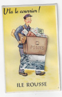 57539  Corse   -  Ile  ROUSSE  V'la  Le  Courrier  Facteur  Carte à  Systeme -  Multi  Vues - Calvi