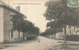 CPA Rochechouart-Avenue De La Gare-90-Timbre     L3907 - Rochechouart