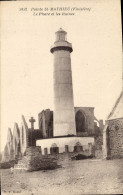 CPA Phare Et Les Ruines Pointe De St Mathieu - Lighthouses
