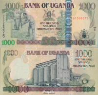Uganda Pick-Nr: 43d Bankfrisch 2009 1.000 Shillings - Uganda
