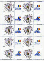San Valentino 2004. Chanel By Karl Lagerfeld. 2 Minifogli. - Autres & Non Classés