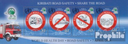 Kiribati - Gilbert-Inseln Block52 (kompl.Ausg.) Postfrisch 2004 Sicherheit Im Straßenverkehr - Kiribati (1979-...)