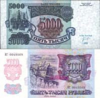 Russland Pick-Nr: 252a Bankfrisch 1992 5.000 Rubles - Russia
