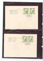 Suisse  (1979) - 2  Lettres Griffe Zürich Sechseläuten - - Briefe U. Dokumente
