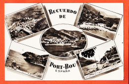 31834 /  ◉ PORT-BOU  Cataluña Gerona Recuerdo Multivues 1960s Photo-Bromure Fotofrafo Tallere ZERKOWITZ - Gerona