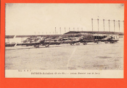 31729 /  ◉ ISTRES-AVIATION Avions Militaires  HANRIOT Vue De Face Cpavion 1920s  E.P.C - Istres