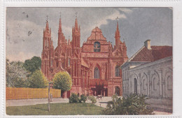 POSTCARD 003146 Baltics. Lithuania Vilno Mail Seal Mark. - Lithuania