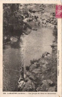. 07 . LAMASTRE . Les Gorges Du Doux Au Retourtour . Pêcheur à La Ligne . - Lamastre