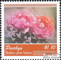 Penrhyn 636 (kompl.Ausg.) Postfrisch 2011 Pfingstrosen - Penrhyn